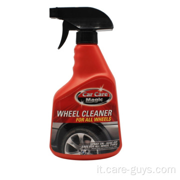 Spray per detergente per ruote da 500 ml per cure per auto a bordo